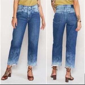 NEW Etica Tyler Vintage Straight Crop Jeans 👖 size 25